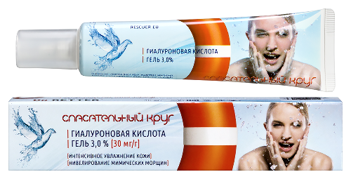 Спасательный круг гиалуроновая кислота 3% гель 40 гр/ арт 137