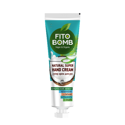 Купить Fito косметик fito bomb супер крем для рук увлажнение+питание+гладкость+защита 24 мл цена