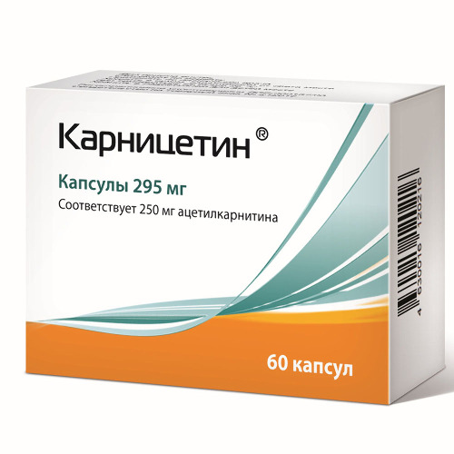 Купить КАРНИЦЕТИН 0,295 N60 КАПС цена