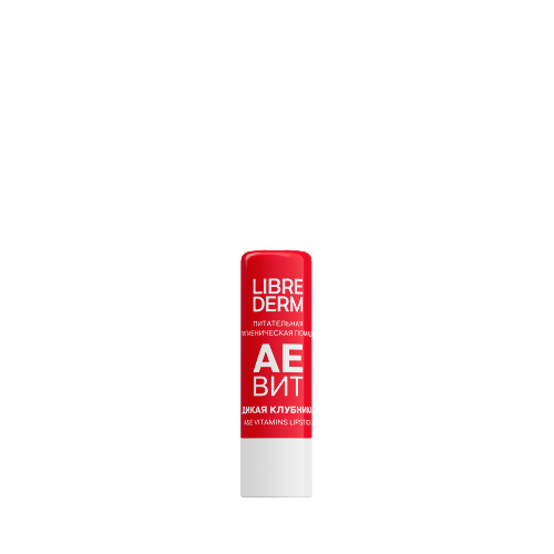 Librederm аевит гигиеническая помада питательная дикая клубника 4 гр