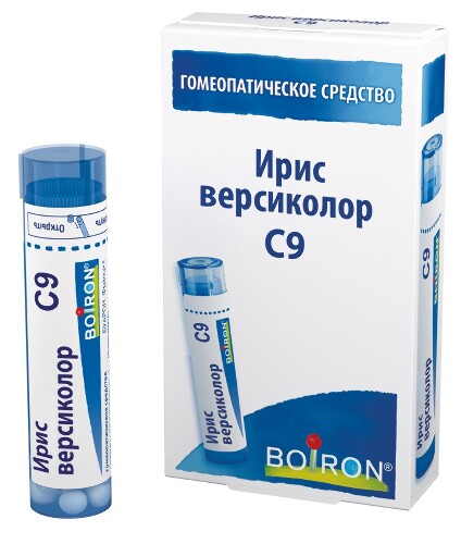 Купить Ирис версиколор c9 гомеопатические монокомпонентные препарат растительного происхождения гранулы гомеопатические 4 гр цена