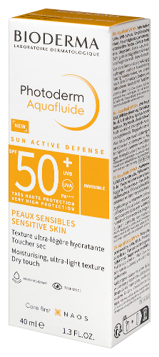 Bioderma photoderm крем аквафлюид солнцезащитный spf 50+ 40 мл