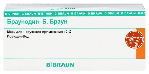 Браунодин б браун 10% мазь 20 гр