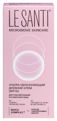 Ле санти (le santi) крем ультра-увлажняющий дневной spf15 40 мл