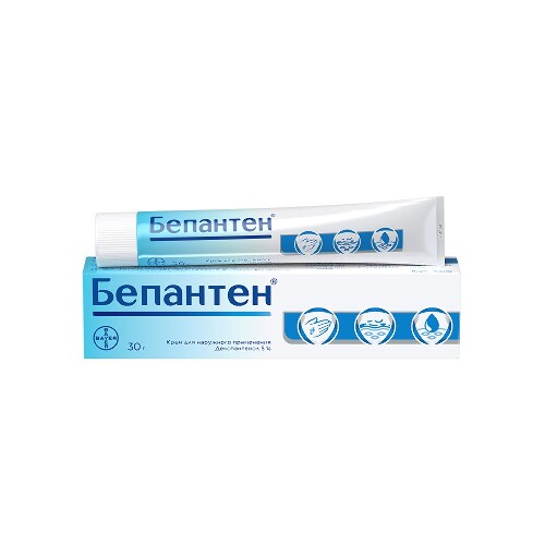 Бепантен 5% крем для наружного применения 30 гр