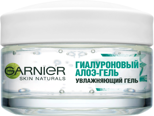 Купить Garnier skin naturals гель увлажняющий гиалуроновый алоэ-гель для лица 50 мл цена