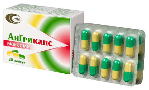 Ангрикапс максима 20 шт. капсулы