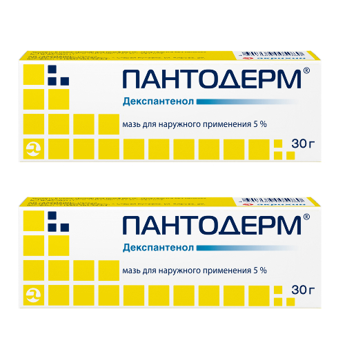 НАБОР ПАНТОДЕРМ 5% 30,0 МАЗЬ Д/НАРУЖ ПРИМ закажи 3 упаковки со скидкой 25%