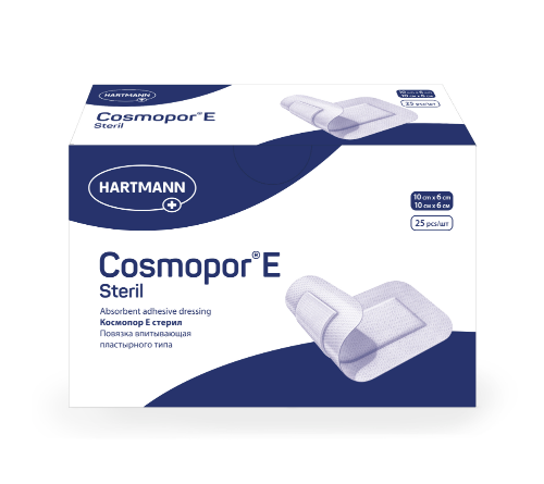 Купить Повязка cosmopor e steril/космопор е стерил 10х6 см 25 шт. пластырного типа стерильная цена