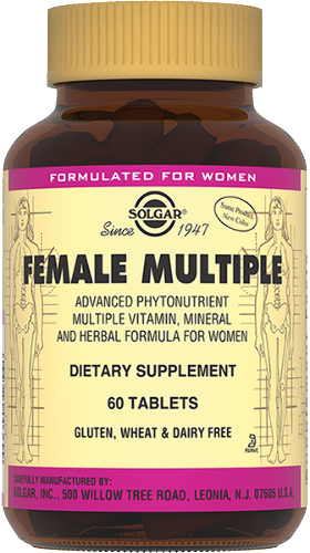 Купить Солгар мультивитаминный и минеральный комплекс для женщин 60 шт. таблетки массой 2,226 г цена
