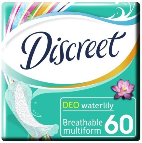 Купить Discreet deo multiform водяная лилия ежедневные гигиенические прокладки 60 шт. цена