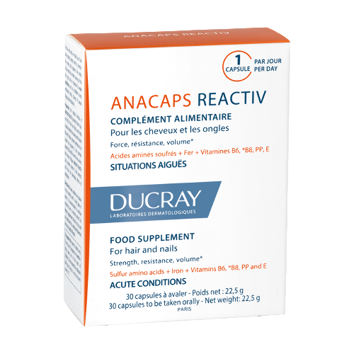 Anacaps reactiv для волос и ногтей 30 шт.