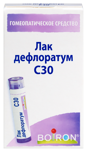 ЛАК ДЕФЛОРАТУМ С30 ГОМЕОПАТ МОНОКОМП ПРЕПАРАТ ЖИВОТН ПРОИСХОЖД