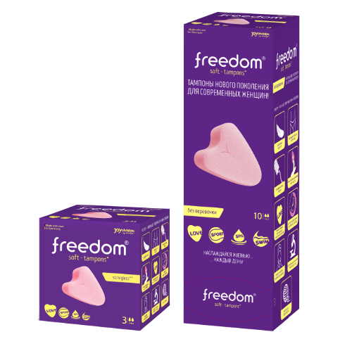 Набор FREEDOM тампоны mini №10 и mini №3