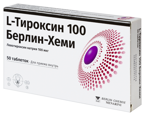 L-ТИРОКСИН 100 БЕРЛИН-ХЕМИ