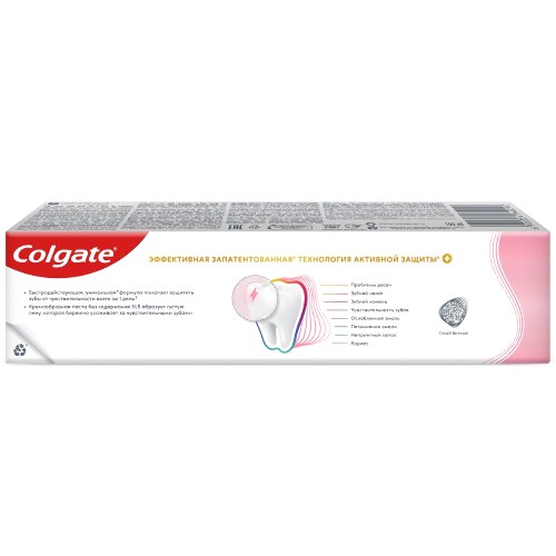 Colgate зубная паста total 12 для чувствительных зубов профессиональная 100 мл