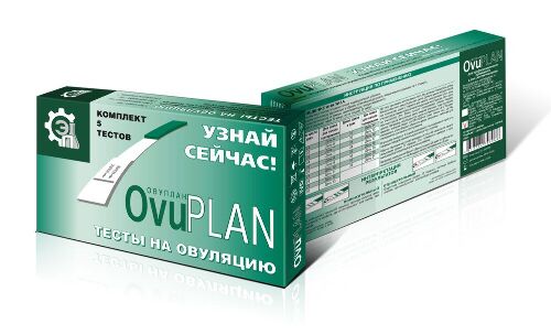 Тест-полоска для определения овуляции ovuplan 3,5 мм 5 шт.