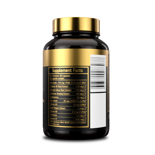 ALPHAMALE LABS АЛЬФАМАН N60 КАПС МАССОЙ 720МГ