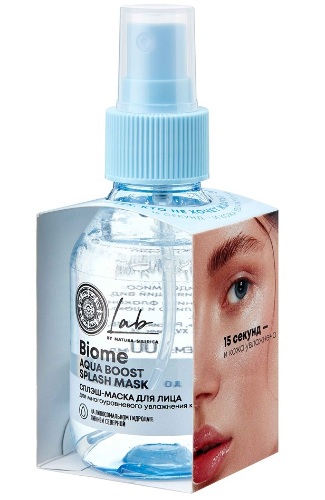 Lab biome сплэш-маска для лица aqua boost 100 мл