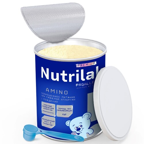 Nutrilak premium proallergy амино смесь сухая специализированная на основе аминокислот 400 гр