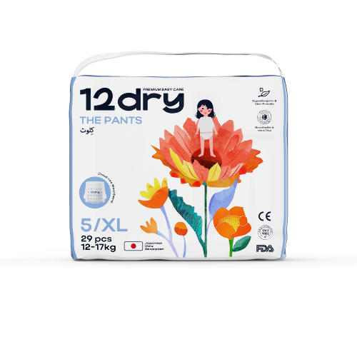 12Dry подгузники-трусики детские xl/12-17 кг 29 шт.