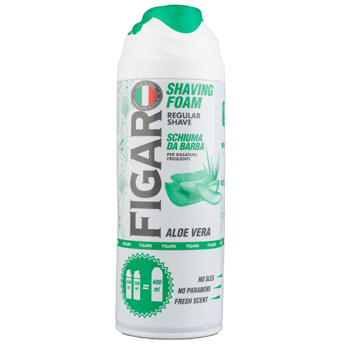 Купить Figaro uomo пена для бритья aloe vera 400 мл цена