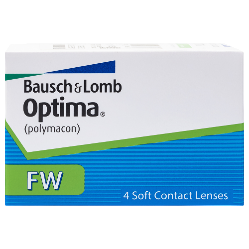 Купить Bausch&lomb optima fw контактные линзы плановой замены 8,7/14,0 /-3,50/ 4 шт. цена