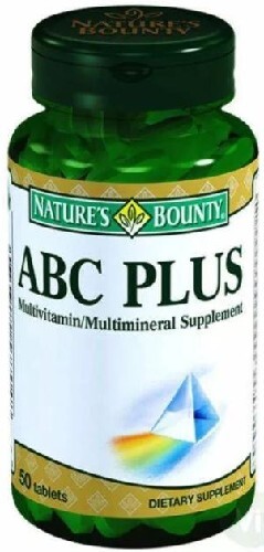 Купить НЭЙЧЕС БАУНТИ МУЛЬТИВИТАМИННЫЙ КОМПЛЕКС АВС ПЛЮС N 50 ТАБЛ цена