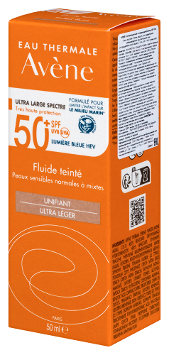 Avene флюид солнцезащитный тонирующий spf50+ 50 мл