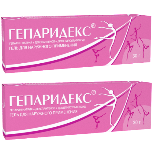 Набор из 2 уп Гепаридекс 30 г