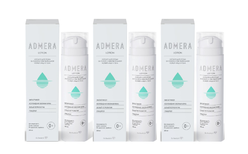 Набор Адмера лосьон для ухода за сухой и чувствительной кожей лица и тела 200 мл из 3 уп со скидкой