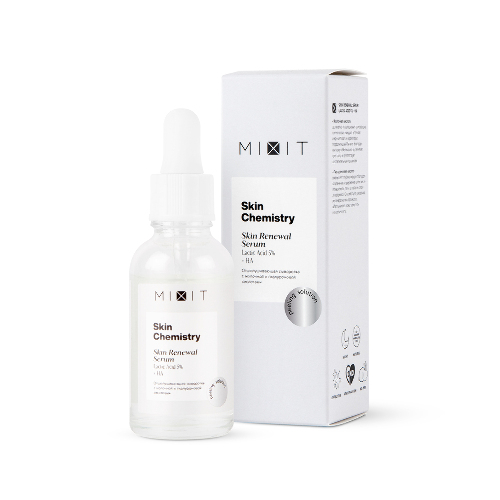 Skin chemistry сыворотка с молочной и гиалуроновой кислотами отшелушивающая 30 мл