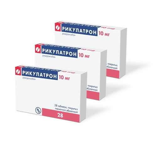 Набор из 3х упаковок Рикулатрон  10мг № 28 по спец. цене!