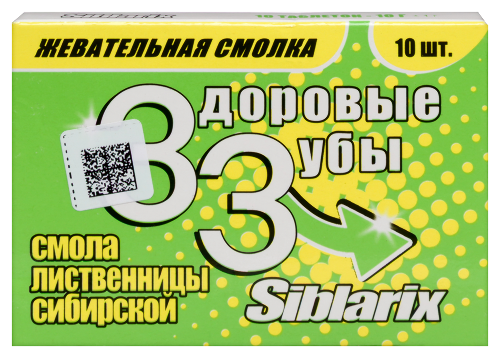 ЖЕВАТЕЛЬНАЯ СМОЛКА SIBLARIX ЗДОРОВЫЕ ЗУБЫ
