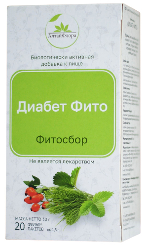ФИТОСБОР ДИАБЕТ ФИТО