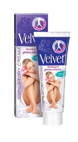 Купить Velvet крем для депиляции с лавандовым маслом 100 мл цена
