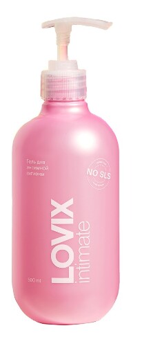 Купить Lovix гель для интимной гигиены intimate gel 500 мл цена