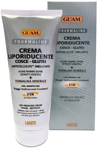 Купить Guam tourmaline крем антицеллюлитный c жиросжигающим эффектом с микрокристаллами турмалина 200 мл цена