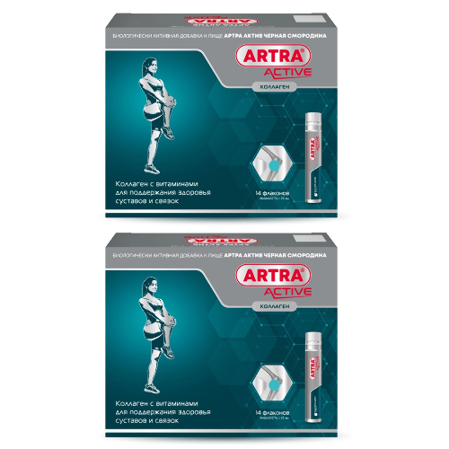 Набор 1+1 Артра Актив черная смородина №14