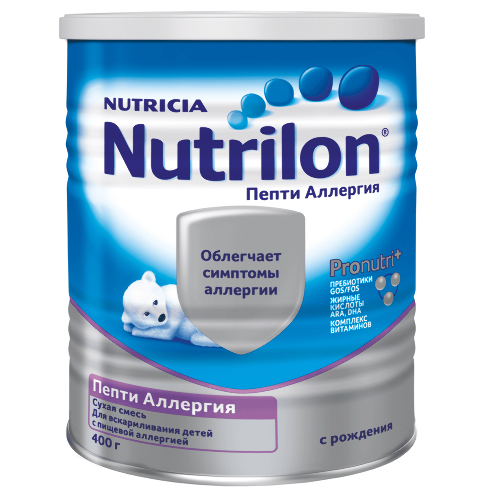 Nutrilon пепти аллергия сухая смесь детская 400 гр
