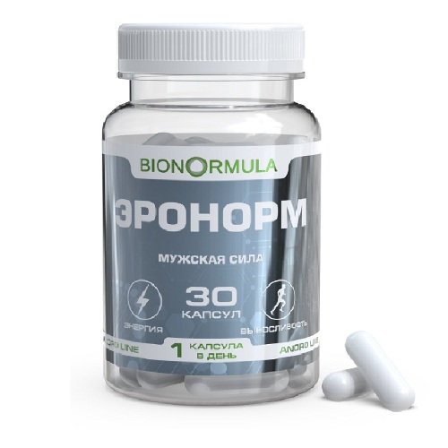 Купить Bionormula эронорм 30 шт. капсулы массой 400 мг цена