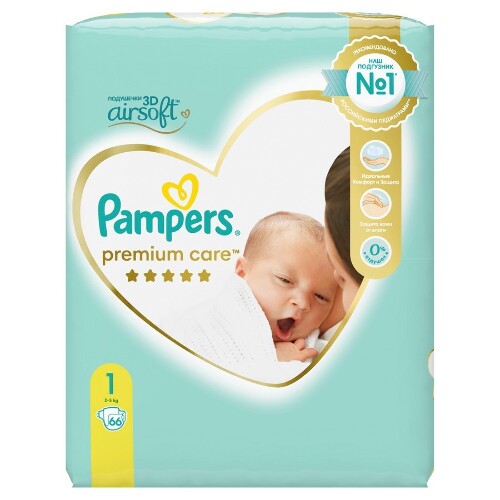 ПОДГУЗНИКИ PREMIUM CARE РАЗМЕР