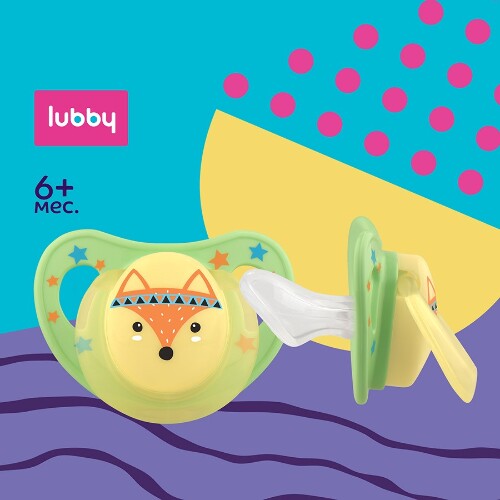 LUBBY СОСКА-ПУСТЫШКА СИЛИКОНОВАЯ СО СКОШЕННЫМ СОСКОМ 6+/28558