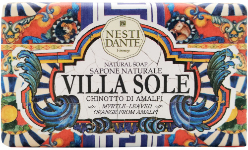 Villa sole мыло апельсиновый мирт амальфи 250 гр