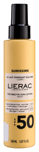 Lierac sunissime лосьон для тела солнцезащитный spf50 150 мл