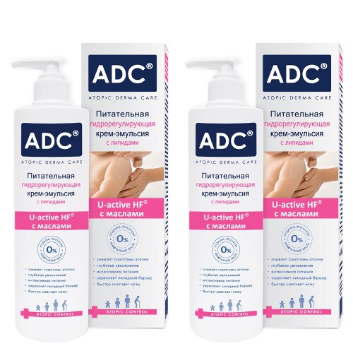 Купить АДЦ Adc крем-эмульсия питательная гидрорегулирующая для детей и взрослых 200 мл цена