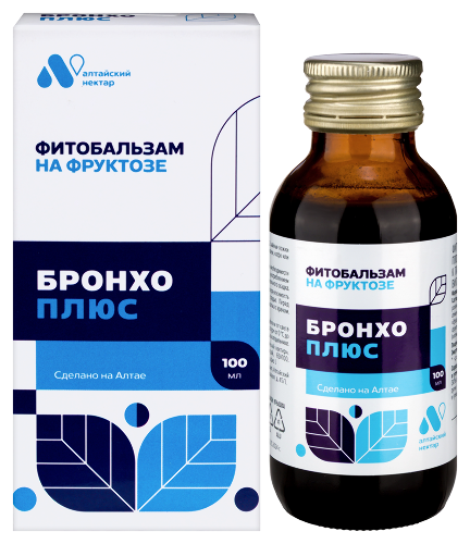 ФИТОБАЛЬЗАМ НА ФРУКТОЗЕ БРОНХО ПЛЮС