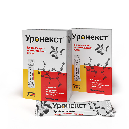 Набор из 2-х упаковок УРОНЕКСТ N7 ПАКЕТ-САШЕ ПО 2,6Г ПОР/ДЛЯ ДЕТЕЙ И ВЗРОСЛЫХ