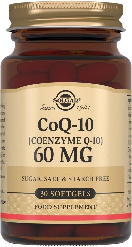 Купить Солгар коэнзим q-10 60 мг 30 шт. капсулы массой 323 мг цена