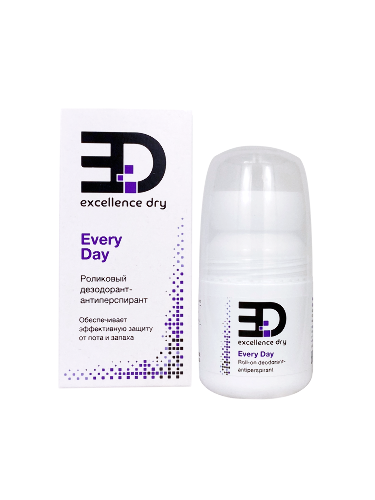 Купить Excellence dry every day roll-on дезодорант-антиперспирант 50 мл цена